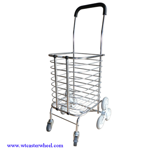 Aluminium shopping cart